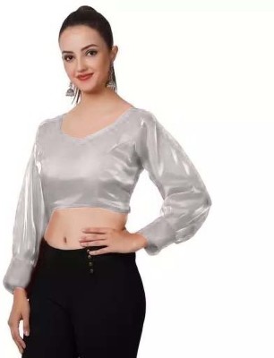 JAGRATI Round Neck Women Blouse