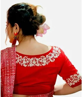 Sathi Creation U-Neck Women Blouse