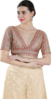 Vamas-The Designer Blouses V-Neck Women Blouse