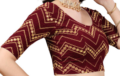 FUSIONPERK U-Neck Women Blouse