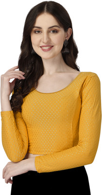 SCUBE DESIGNS Round Neck Women Blouse