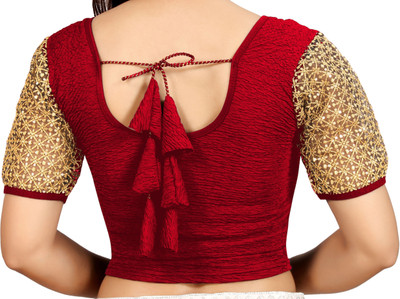 ZINGTROVE Round Neck Women Blouse