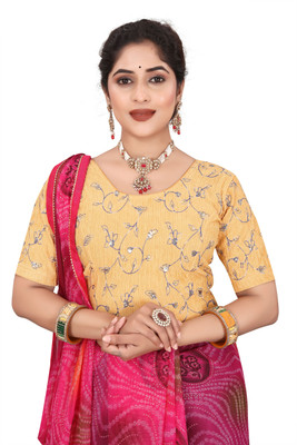 Ektaal Round Neck Women Blouse