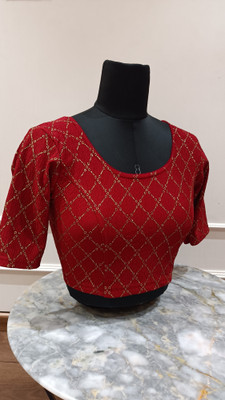 Sanmati Round Neck Women Blouse