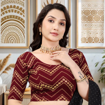 FUSIONPERK U-Neck Women Blouse