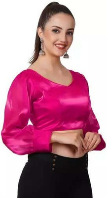 JAGRITI Band collar Women Blouse