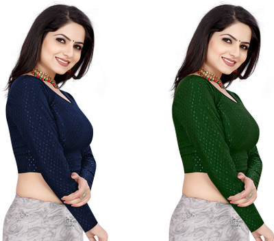 sanvi vogue U-Neck Women Blouse