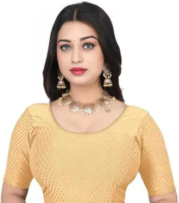 VILEN Round Neck Women Blouse