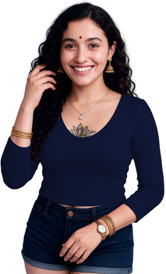 THE BLAZZE Square Neck Women Blouse