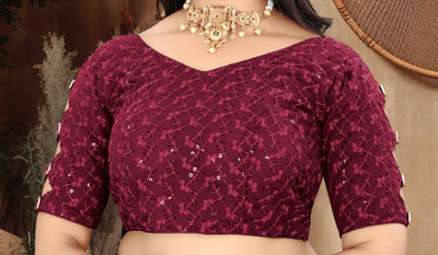 WEARFLORA V-Neck Women Blouse