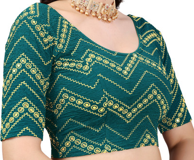 FUSIONPERK Round Neck Women Blouse