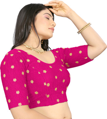 JOYFELLA Round Neck Women Blouse