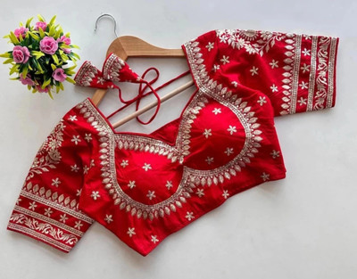 Sathi Creation Sweetheart Neck Women Blouse