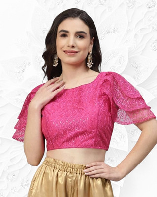sherviya collections Round Neck Women Blouse