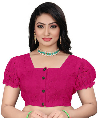 M R Apparels Sweetheart Neck Women Blouse