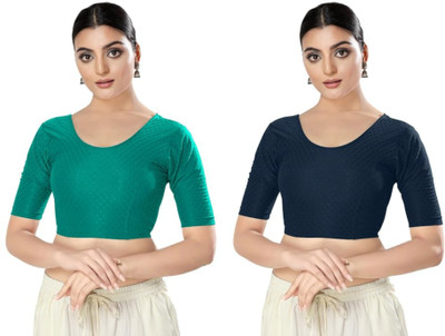 PT PRIYANKA TEXTILES U-Neck Women Blouse