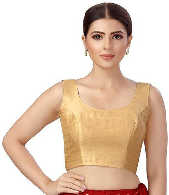 Nitya Banaras Round Neck Women Blouse