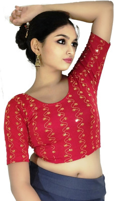 Arya creation Round Neck Women Blouse
