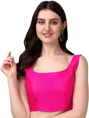 Kaushiktextiles Round Neck Women Blouse