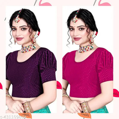 POLLU FASHION HUB Round Neck Women Blouse