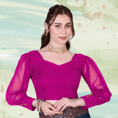 Lucness Sweetheart Neck Women Blouse