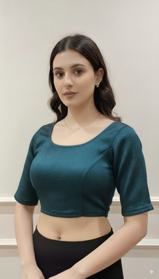 Sanmati Round Neck Women Blouse