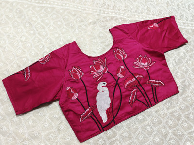 SLAGHA U-Neck Women Blouse
