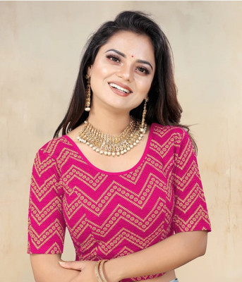 PRIYANKA TEXTILES Round Neck Women Blouse