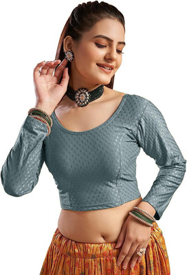 PRIYANKA TEXTILES U-Neck Women Blouse