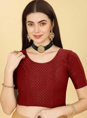 PRIYANKA TEXTILES Round Neck Women Blouse