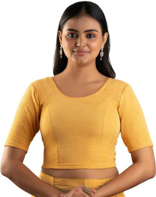PT PRIYANKA TEXTILES U-Neck Women Blouse