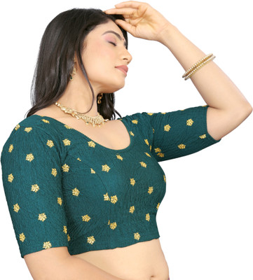 JOYFELLA Round Neck Women Blouse