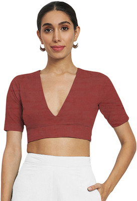 Thevasa V-Neck Women Blouse