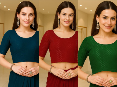 PT PRIYANKA TEXTILES Round Neck Women Blouse