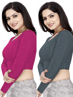 SCUBE DESIGNS Round Neck Women Blouse