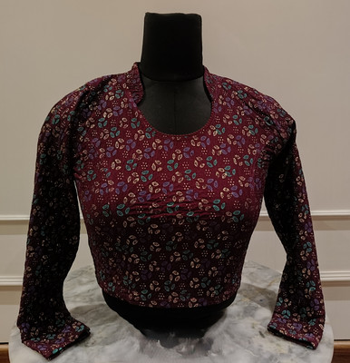 GROWMORE CREATION Round Neck Women Blouse