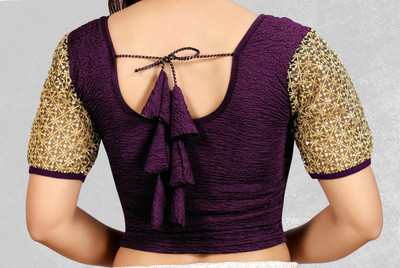 ZINGTROVE Round Neck Women Blouse