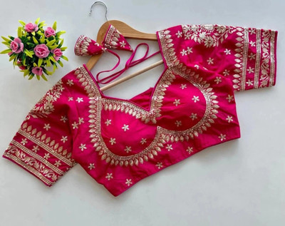 Sathi Creation Sweetheart Neck Women Blouse