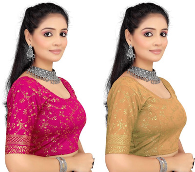 ANUPRIT CREATION U-Neck Women Blouse
