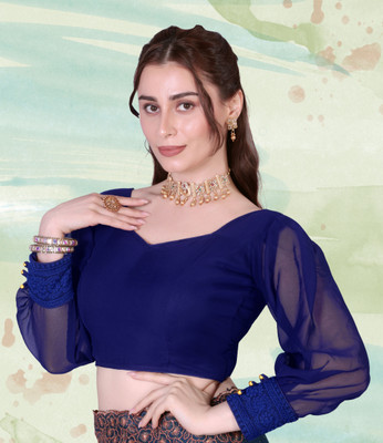 Lucness Sweetheart Neck Women Blouse