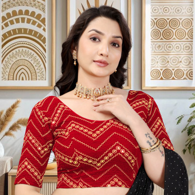 FUSIONPERK U-Neck Women Blouse