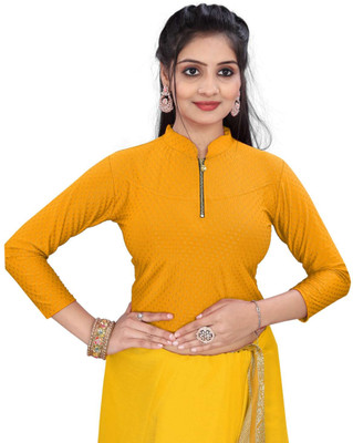 ARGHYA CREATION Band collar Women Blouse