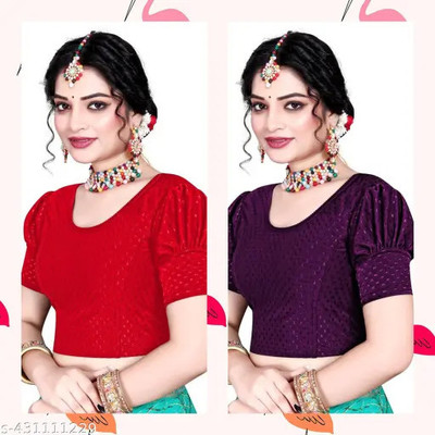 POLLU FASHION HUB Round Neck Women Blouse