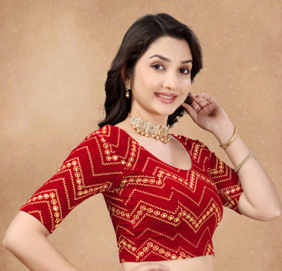 FUSIONPERK Round Neck Women Blouse