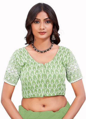 RADHA MADHAV Round Neck Women Blouse