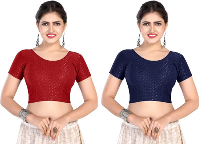 FINESTFIT Round Neck Women Blouse