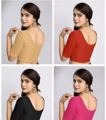 DRAPDESIGN U-Neck Women Blouse