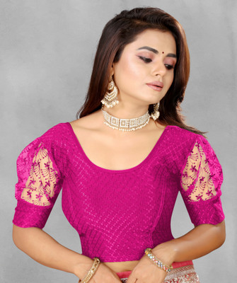 ZESTFLORA Round Neck Women Blouse