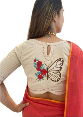 BISHNUPRIYA HANDICRAFT Boat Neck Women Blouse