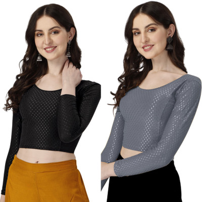 BADGERW INSOME Round Neck Women Blouse